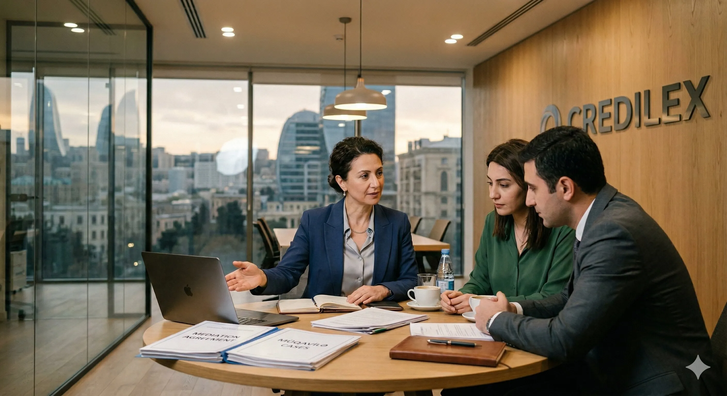 İş görüşündə peşəkarlar